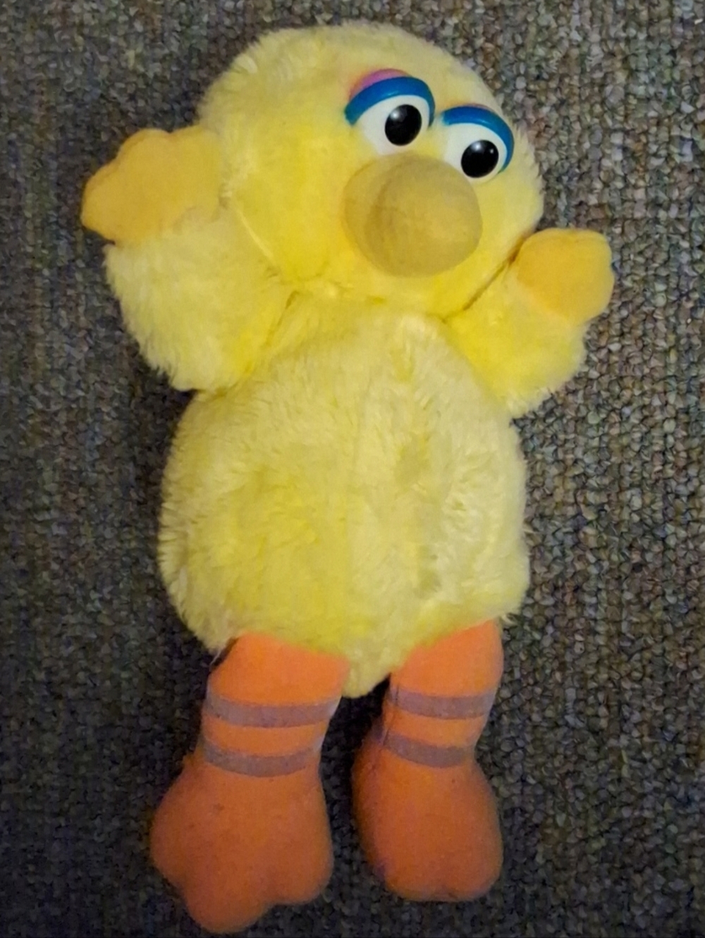 Vintage Sesame Street Big Bird Plush – Small Handheld Stuffed Animal